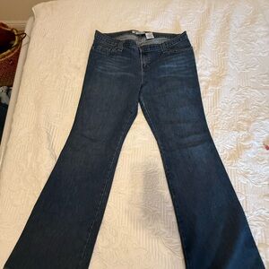 GAP Women's Dark Blue Flare Jeans
